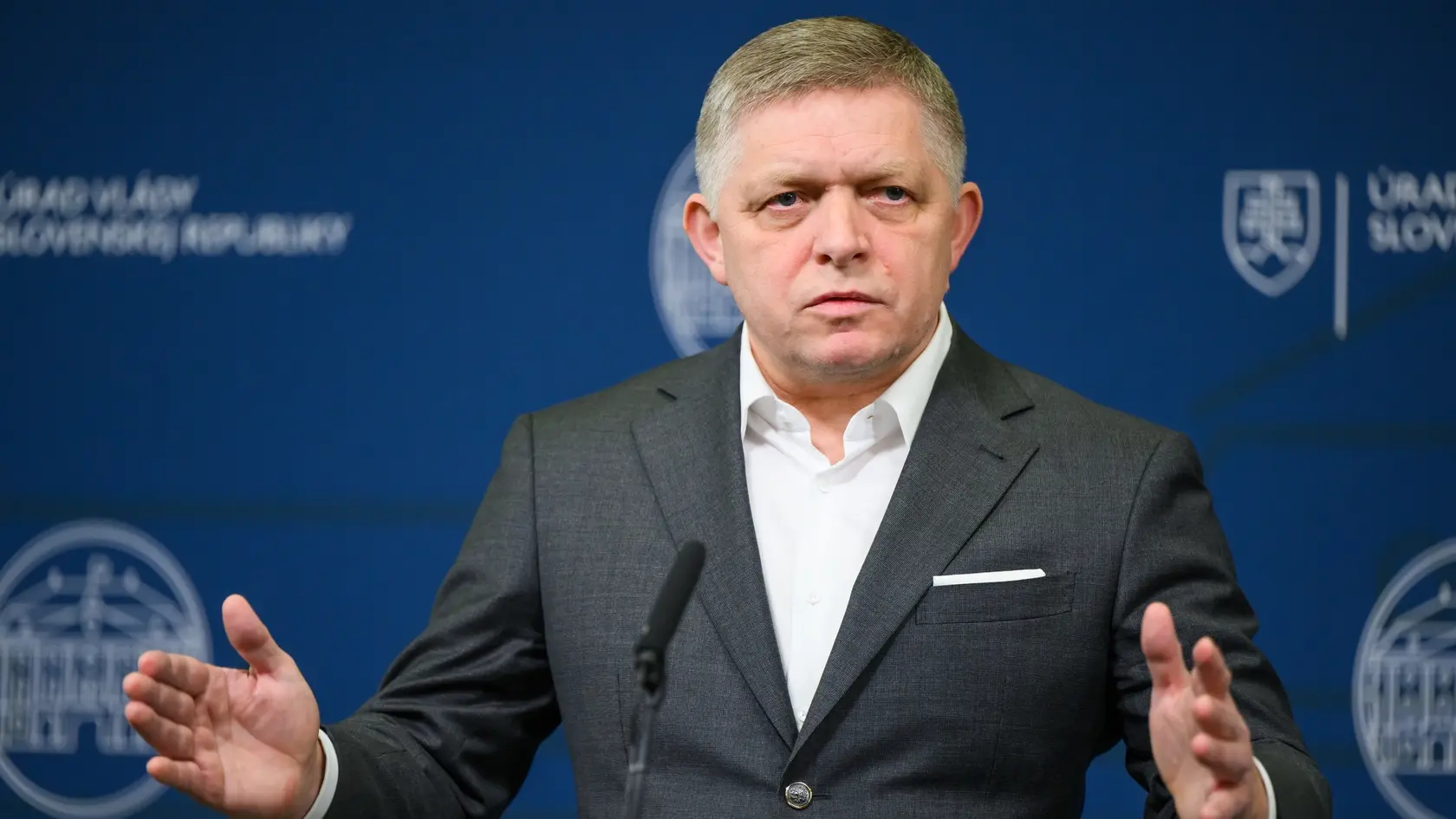 Premiér Robert Fico.