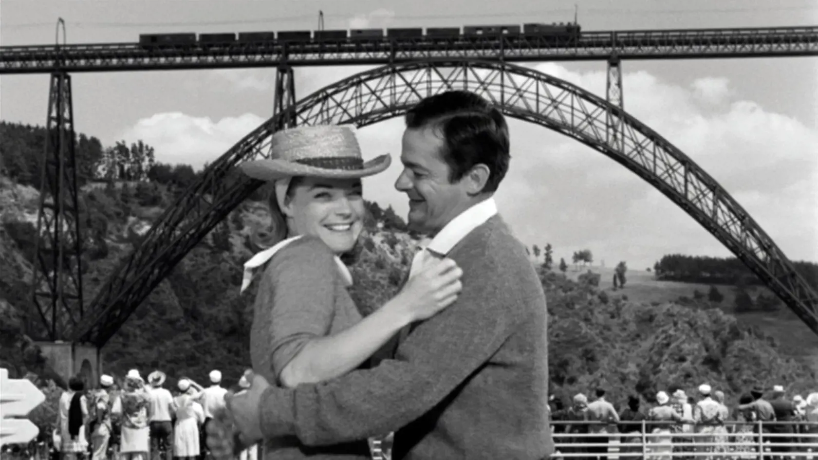 Romy Schneider a Serge Reggiani