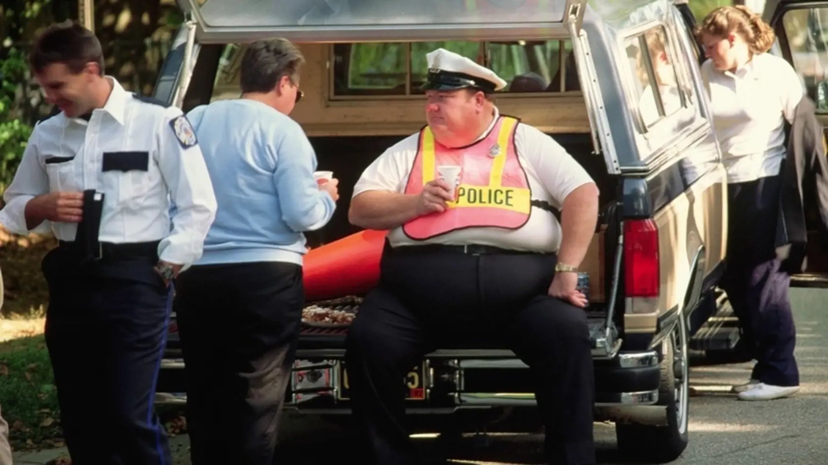 Policajtom bráni nadváha vo vykonávaní fyzicky náročných úloh.