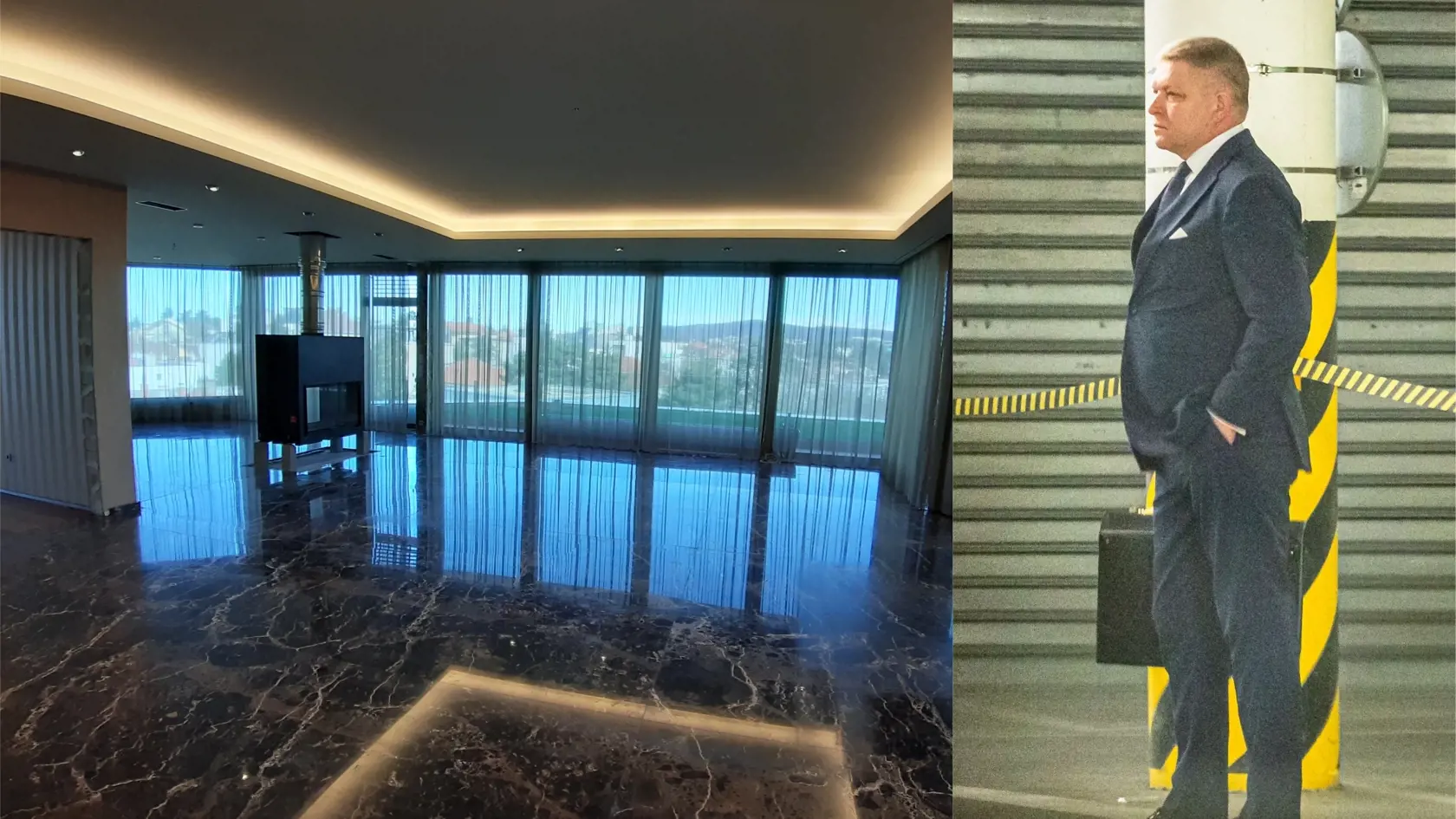 Ficov byt v Bonaparte a Fico v garážach Double Tree by Hilton