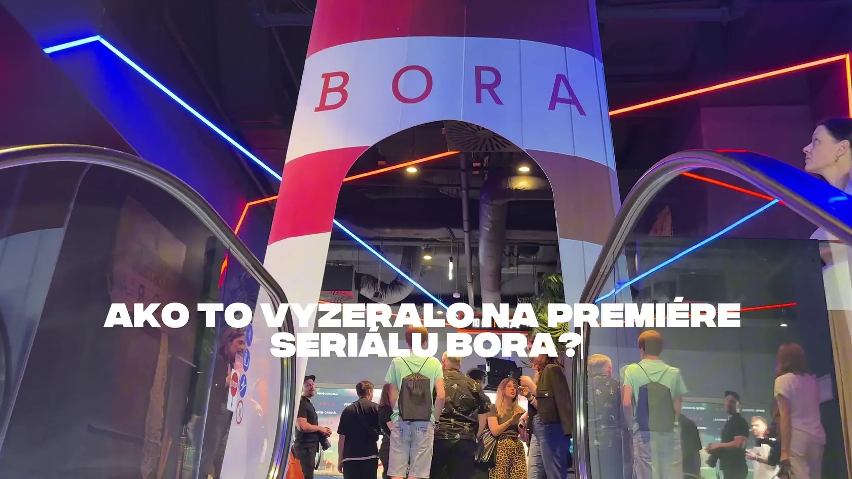 Ako to vyzeralo na slávnostnej premiére seriálu Bora?