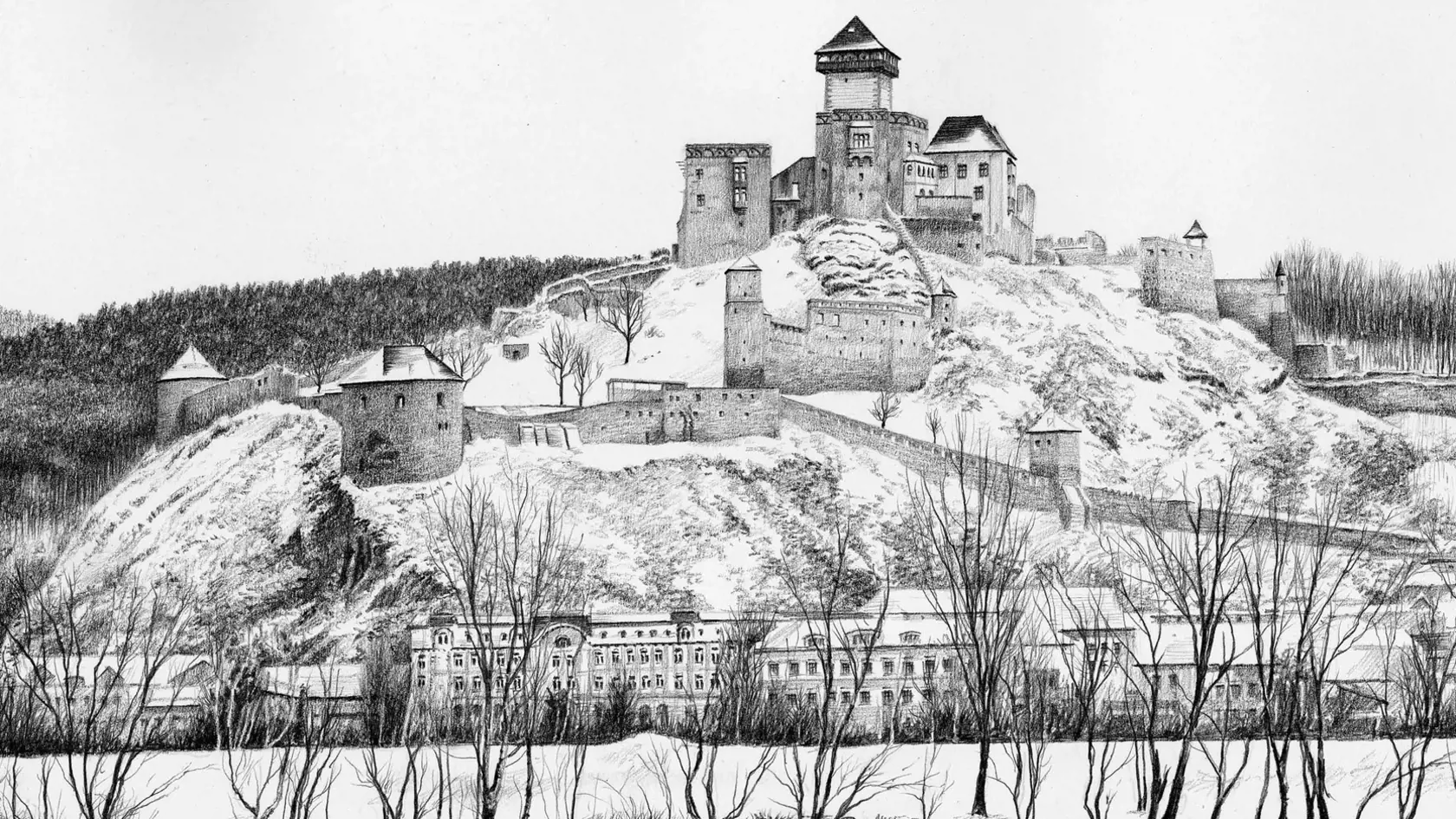 J. Vitko vraví, že za svoj život namaľoval približne tristo obrazov hradov, zámkov, prírody a dvesto portrétov.