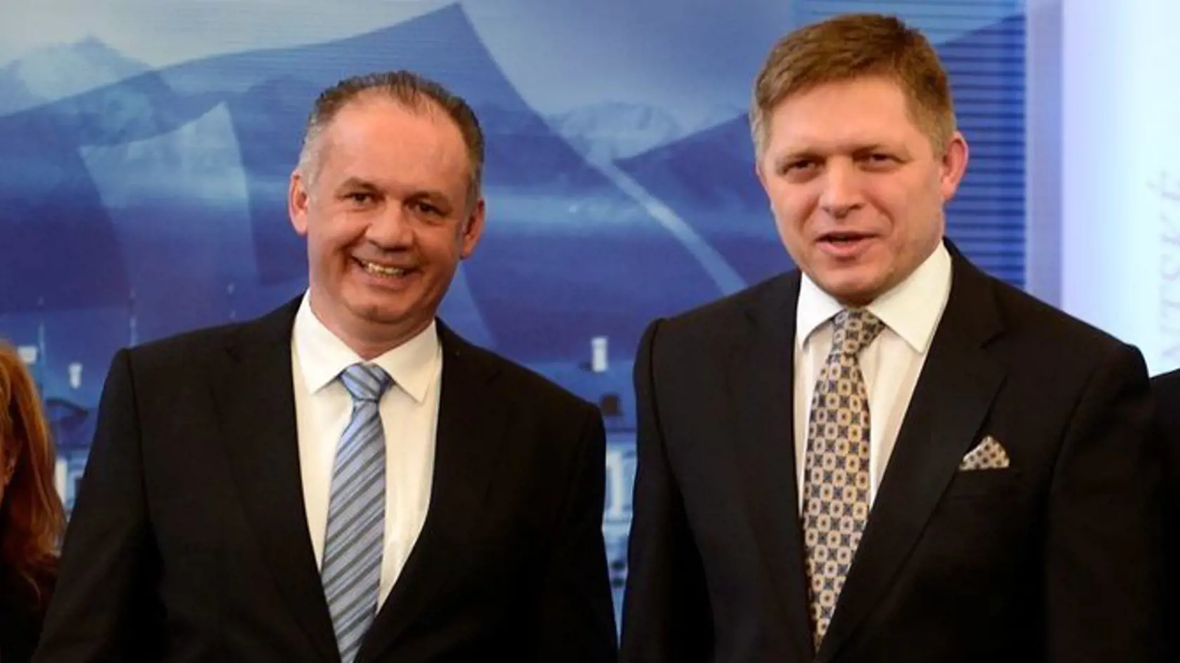 Robert Fico a Andrej Kiska boli finalisti prezidentských volieb roku 2014. Vyhral Kiska.