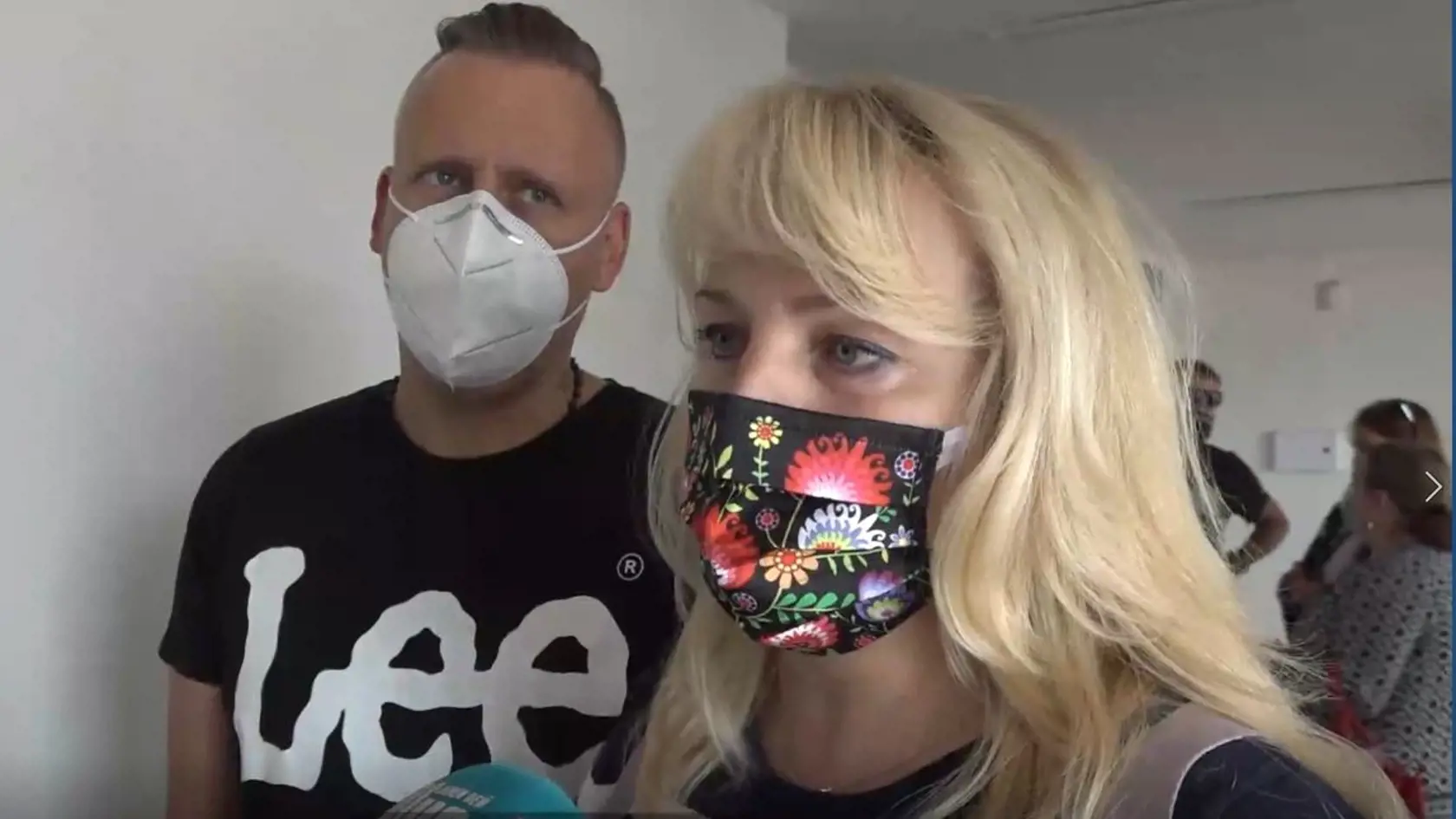Riaditelia bratislavkých základných škôl Erika Drgoňová a Gabriel Kalna.