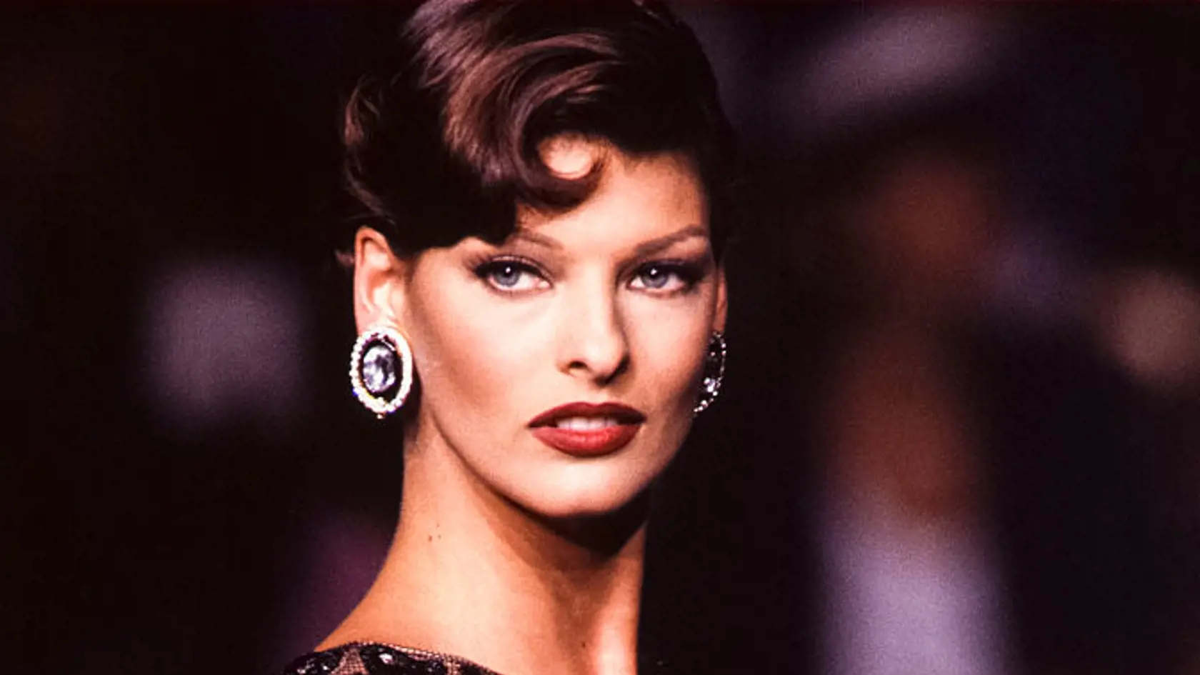 Modelka Linda Evangelista v 90. rokoch.