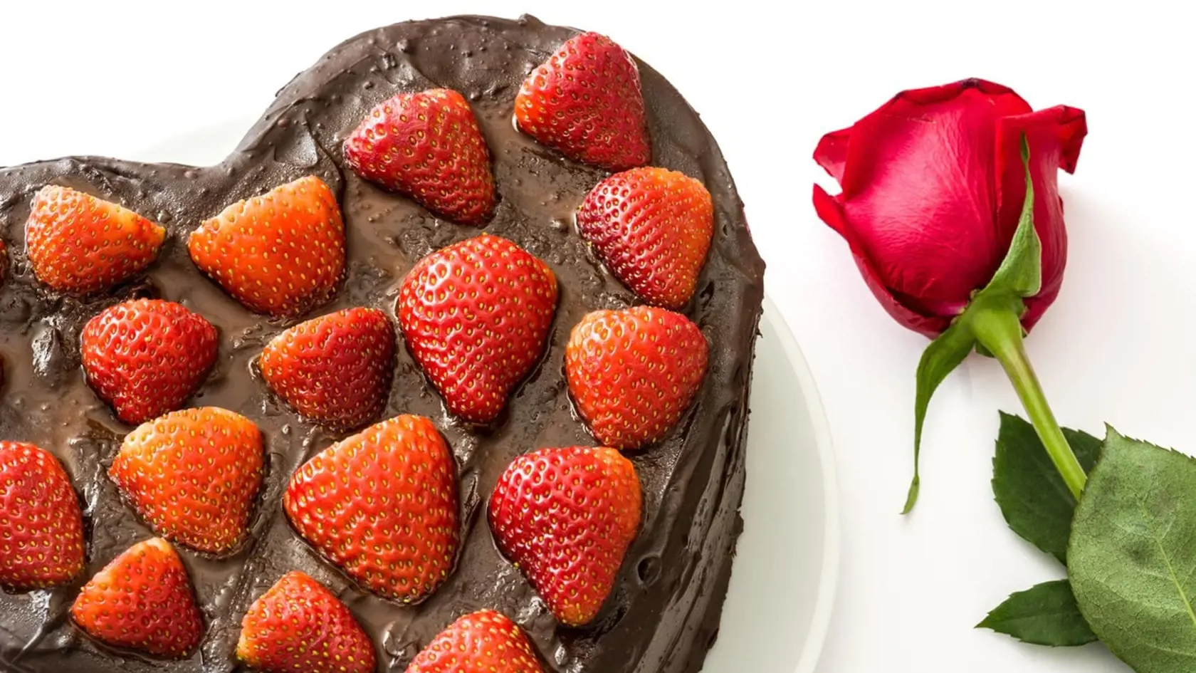 Jahodové valentínske vyznanie.
