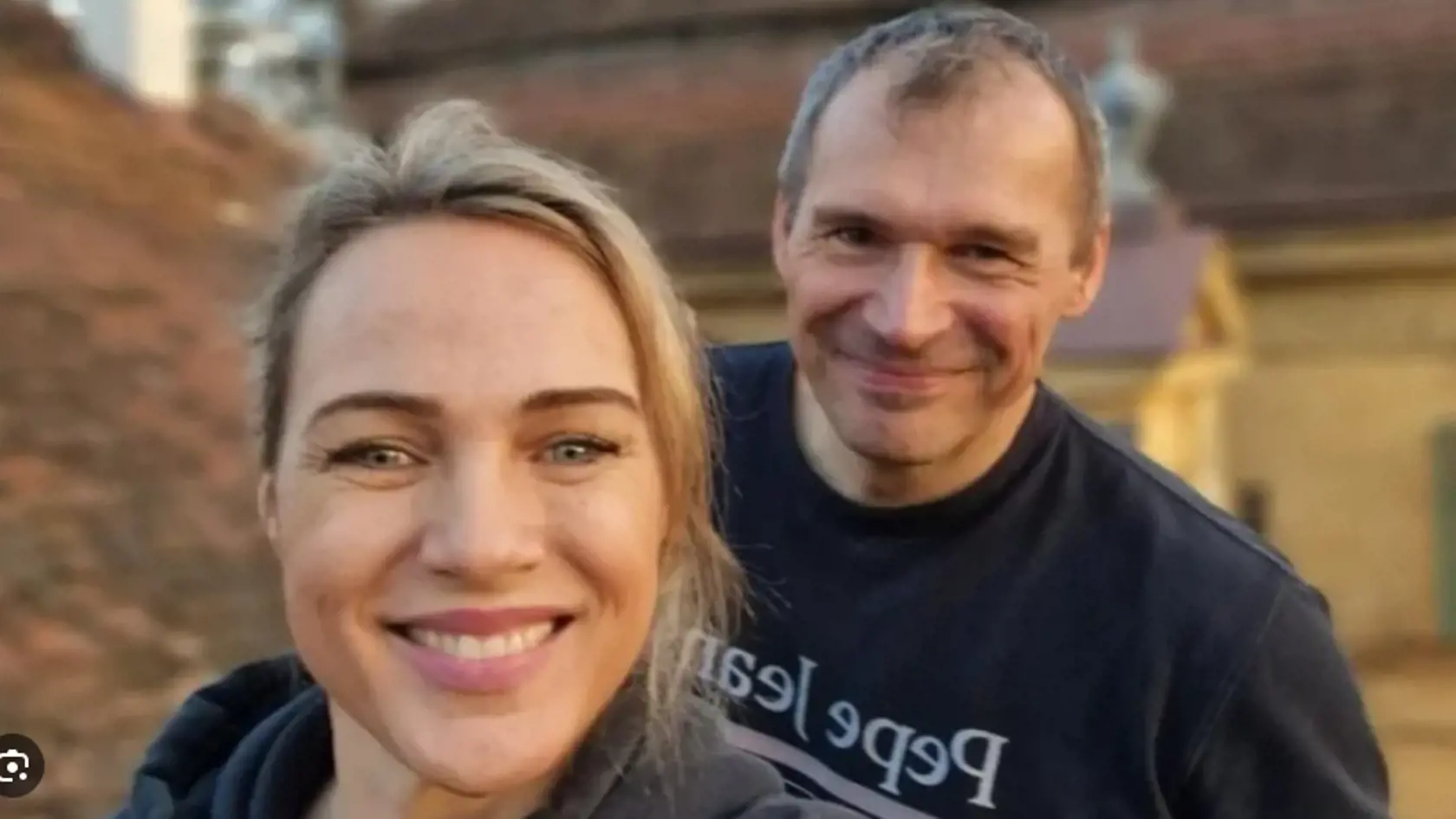 Adriana a jej snúbenec Christian.