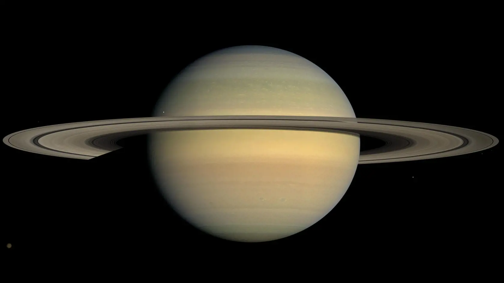Na snímke NASA z 23. júla 2008 je planéta Saturn.