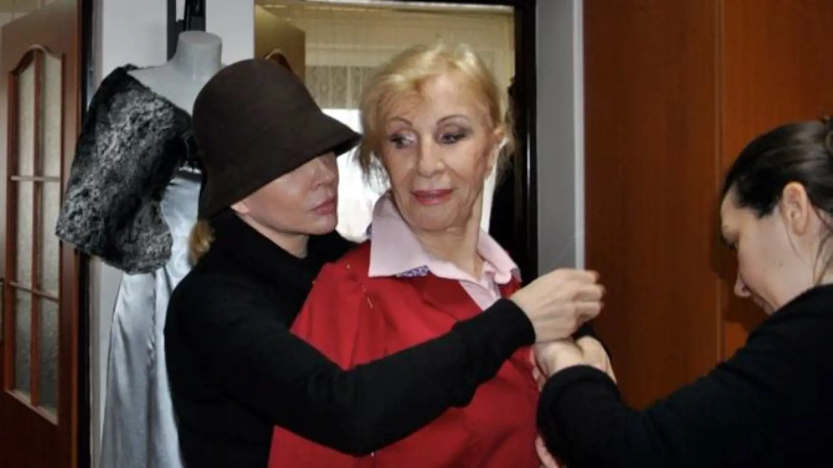 Marína Kráľovičová so Zdenou Studenkovou