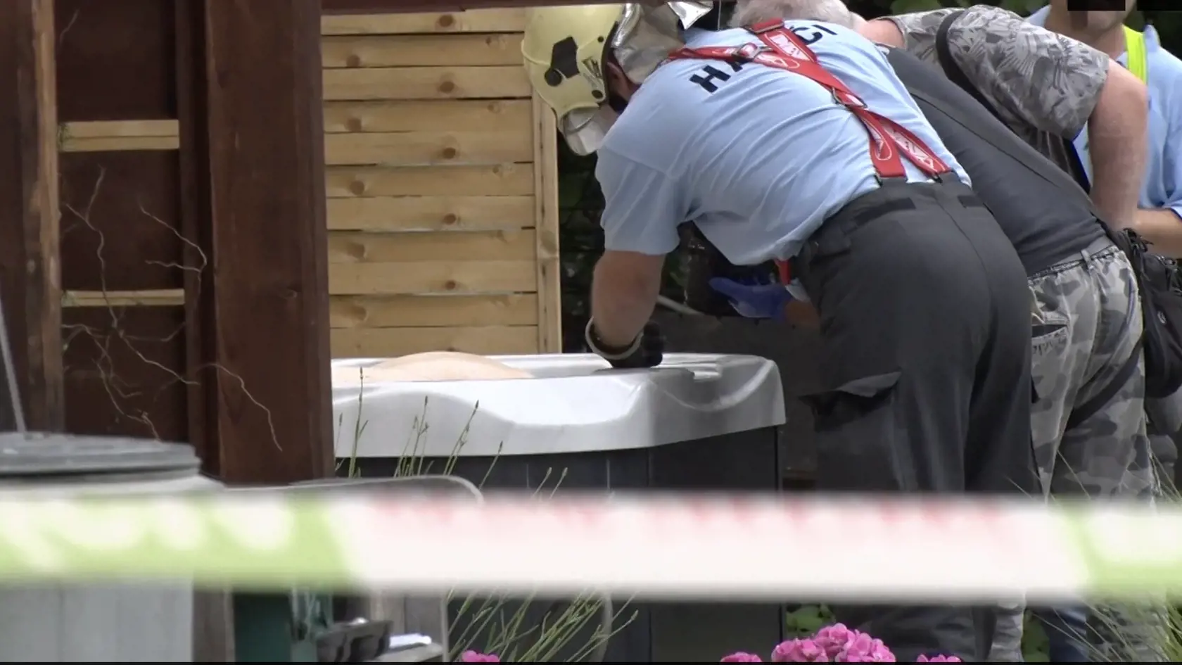 Nešťastie v osade Gápeľ vo Valaskej Belej (okres Prievidza) policajti hodiny dokumentovali.
