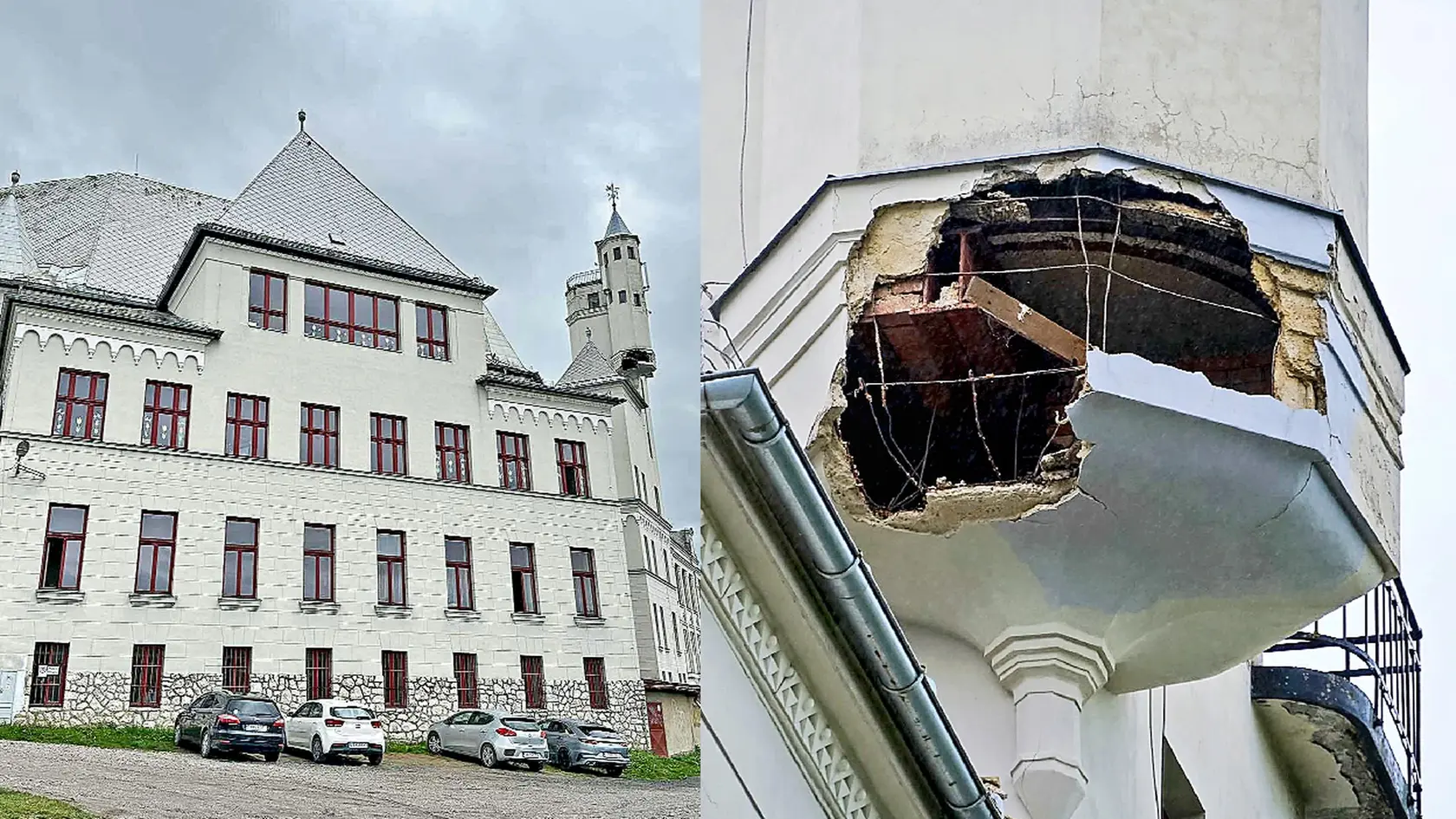 V Levoči riešia kuriózny problém s rozpadajúcim sa gymnáziom.