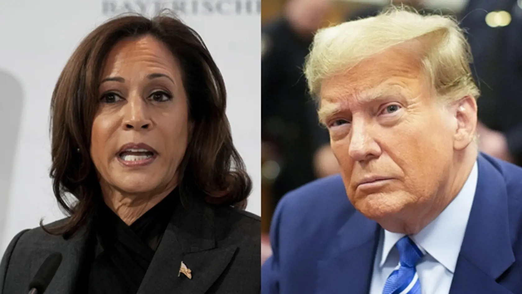 Kamala Harrisová, Donald Trump