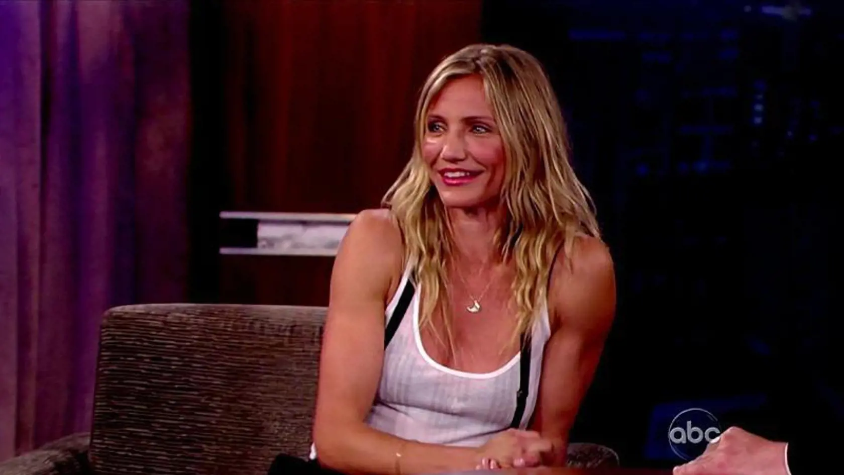 Cameron Diaz v show J. Kimmela predstavila svoj najnovší film.