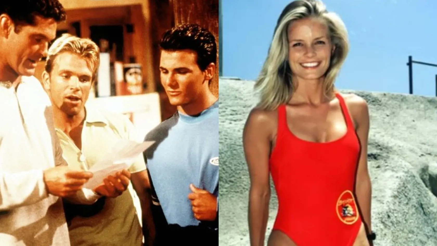 Premeny hercov z Baywatchu.
