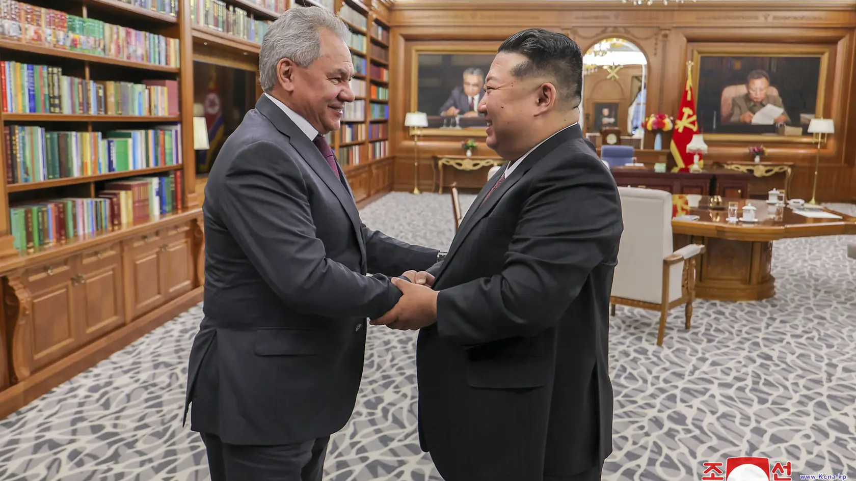 Kim v Pchjongjangu na rokovaní s predsedom ruskej Bezpečnostnej rady Sergejom Šojguom