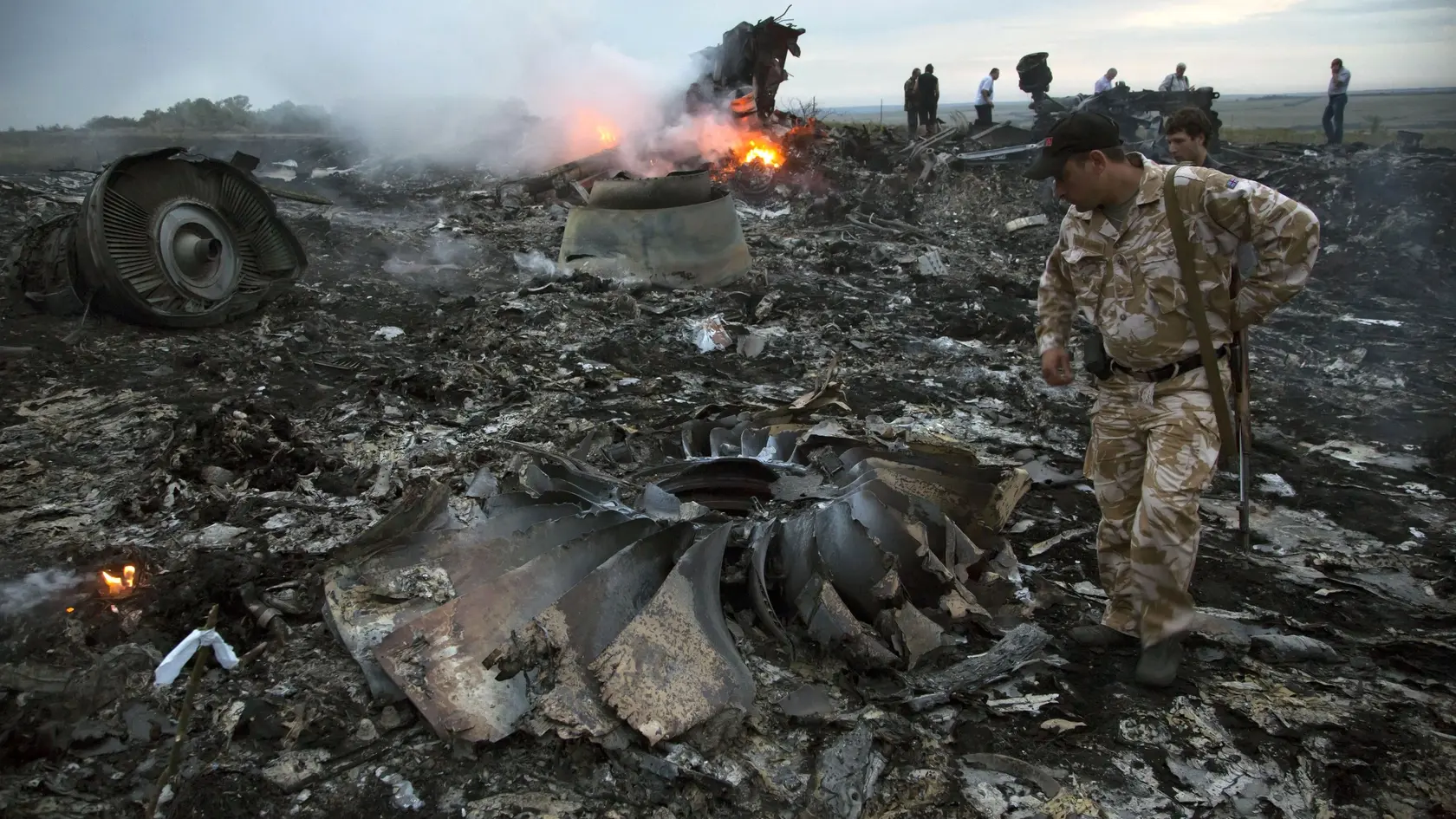 Vyšetrovanie pádu linky MH17.