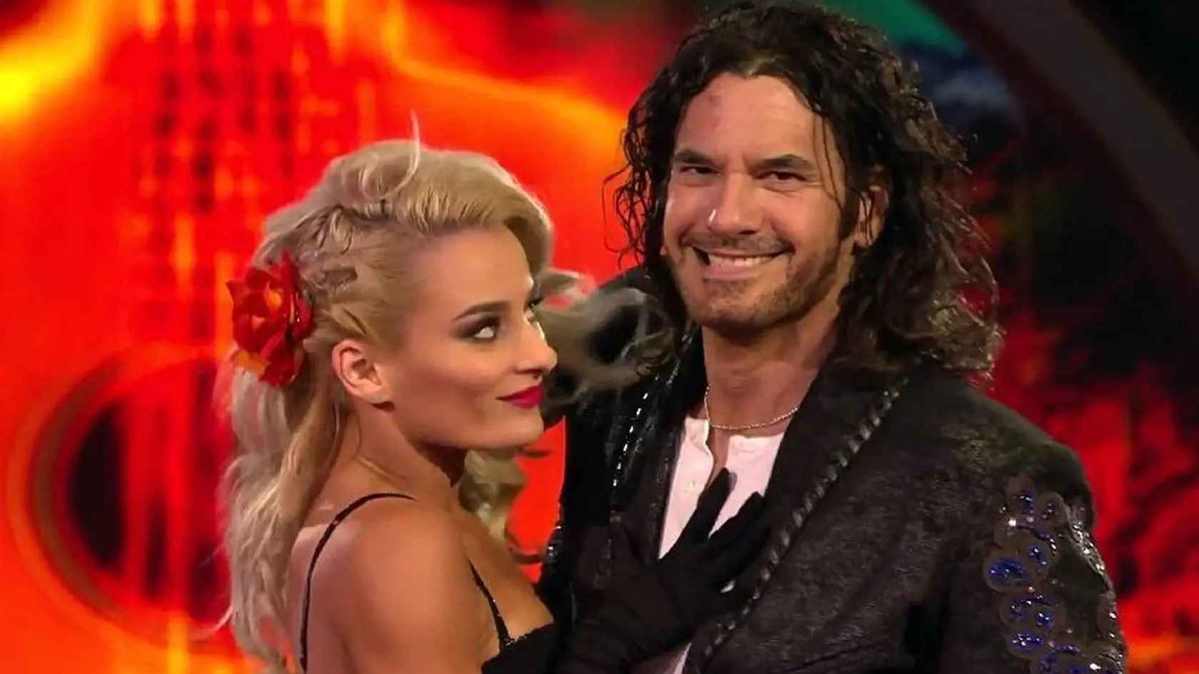 Mario Cimarro a jeho tanečná partnerka Vanesa Indrová počas účinkovania v 8. sérii Let´s Dance.