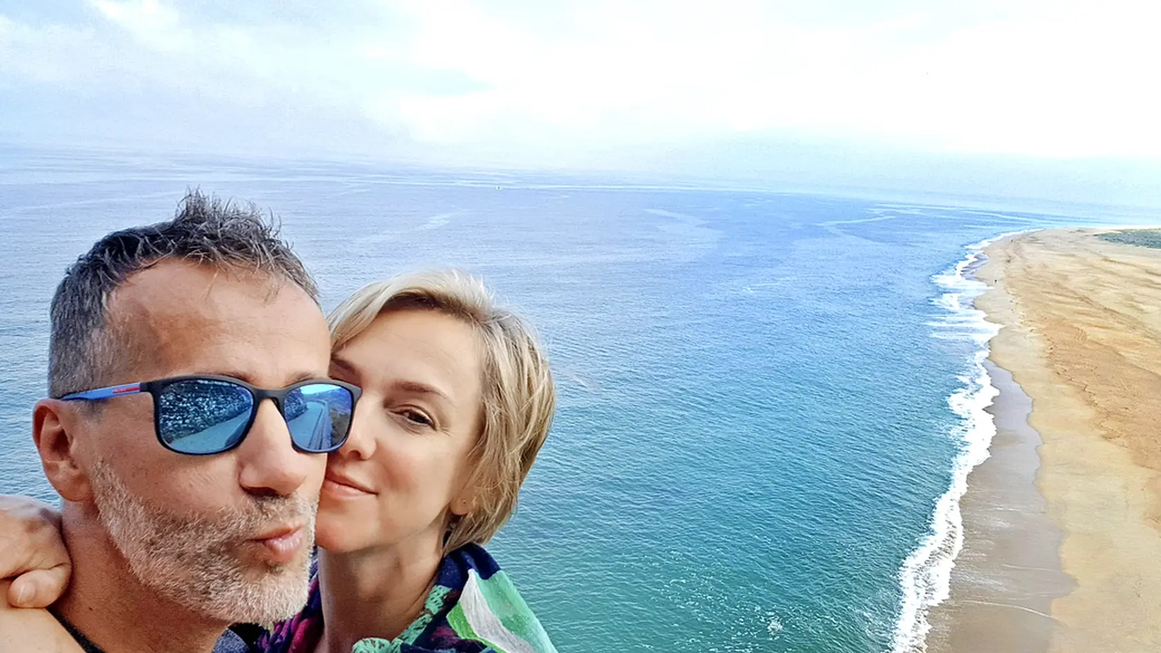 Monika Hilmerová a Jaro Bekr v Portugalsku