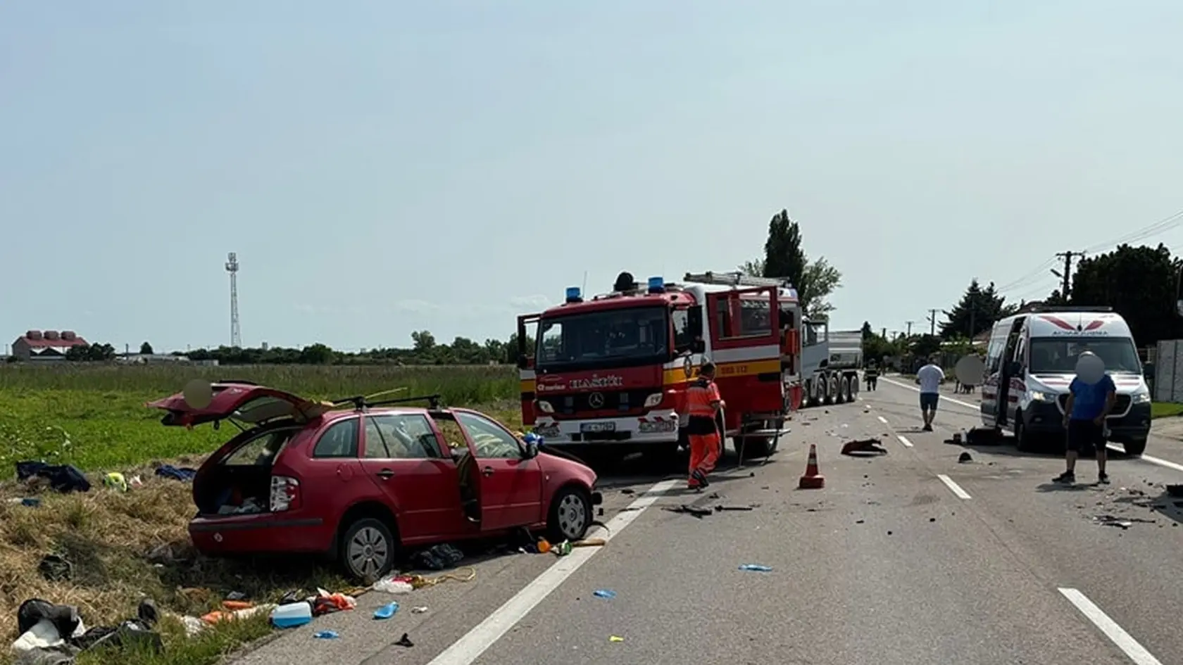 Tragická zrážka na ceste medzi Veľkou Mačou a Sereďou.