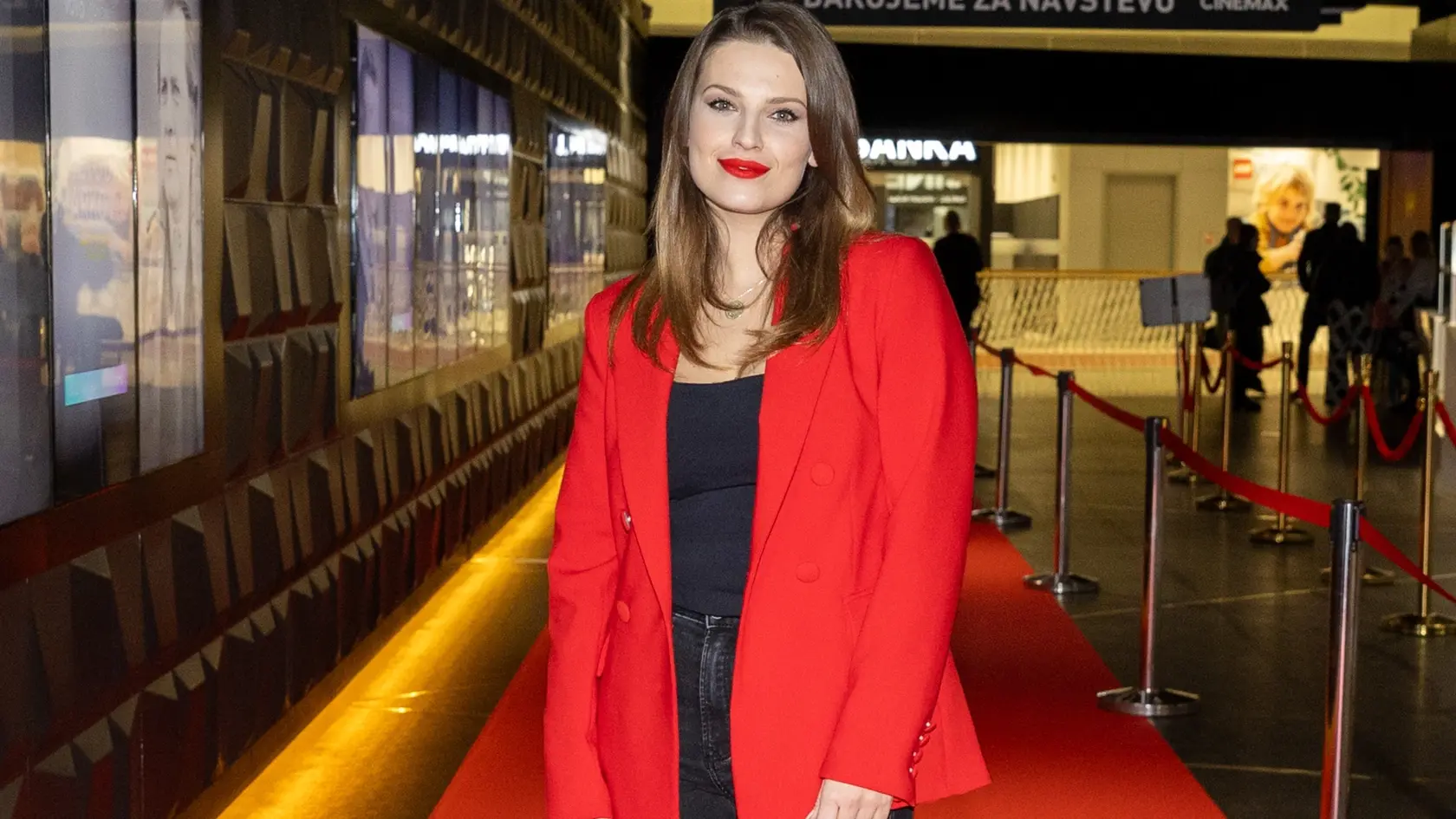 Premiéra minisérie Metóda Markovič: Hojer v OC Bory. Na snímke Martina Zábranská.