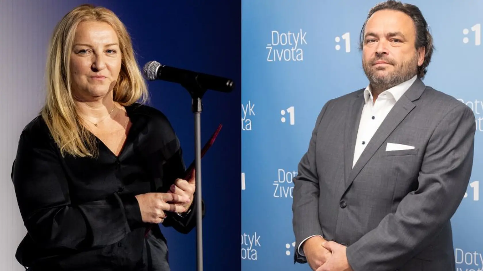 Na kombosnímke zľava Martina Flašíková a Igor Slanina.