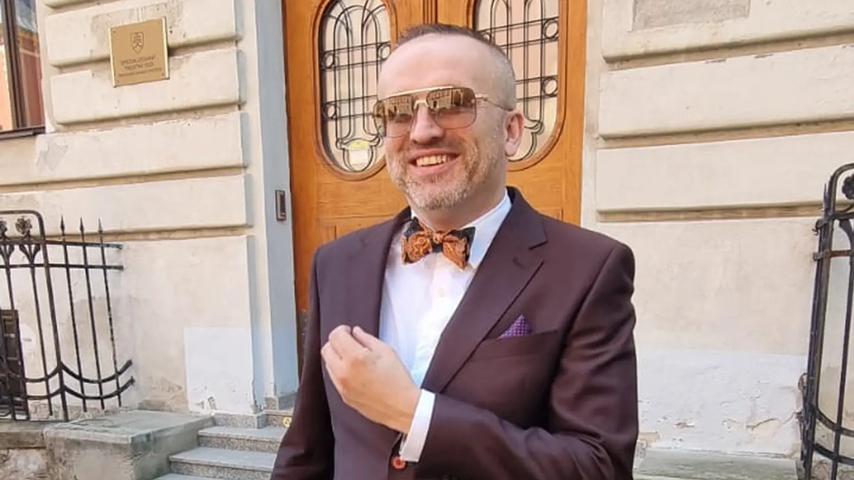 vysmiaty Vladimír Pčolinský pred súdom 