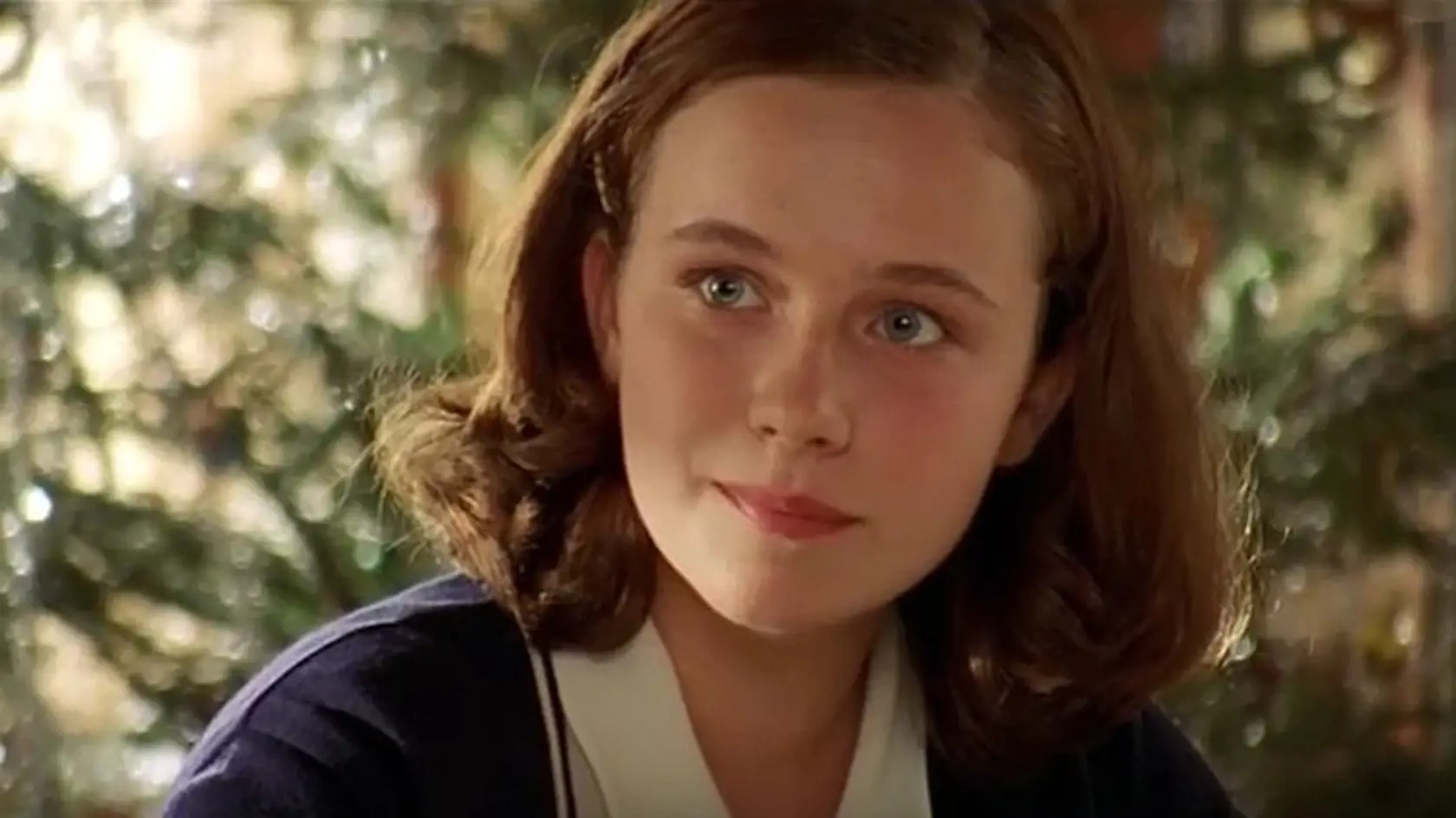 Kristýna Nováková vo filme Pelíšky