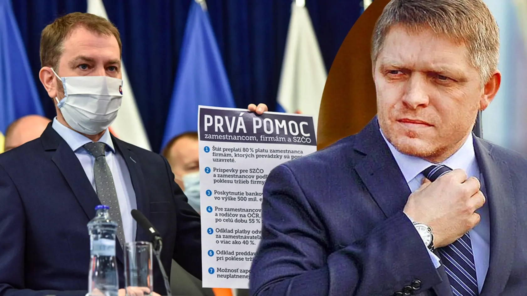 S Robertom Ficom by si to Matovič najradšej rozdal v ringu.
