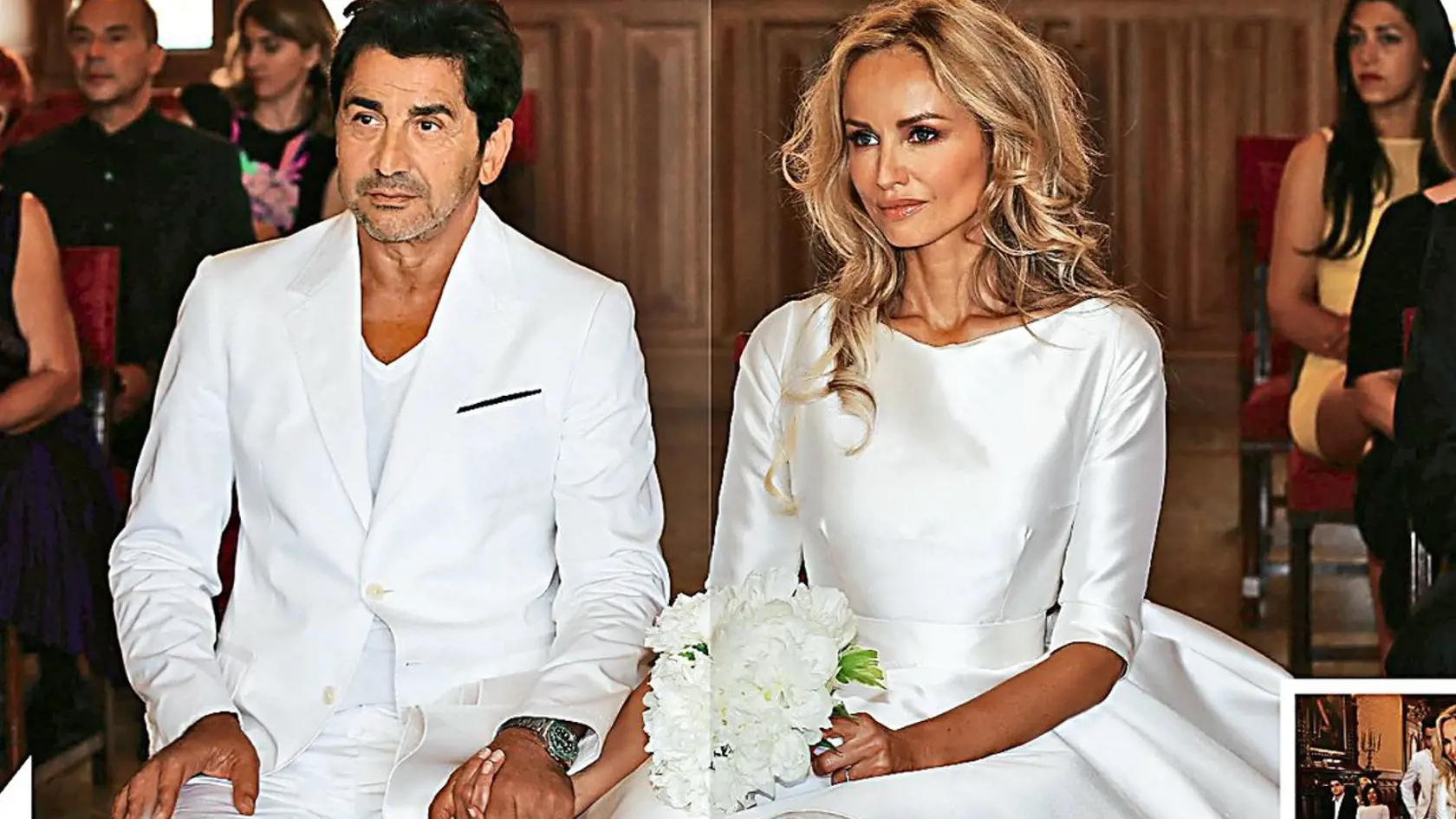 Svadobné foto krásnej Slovenky priniesol francúzsky časopis Gala.