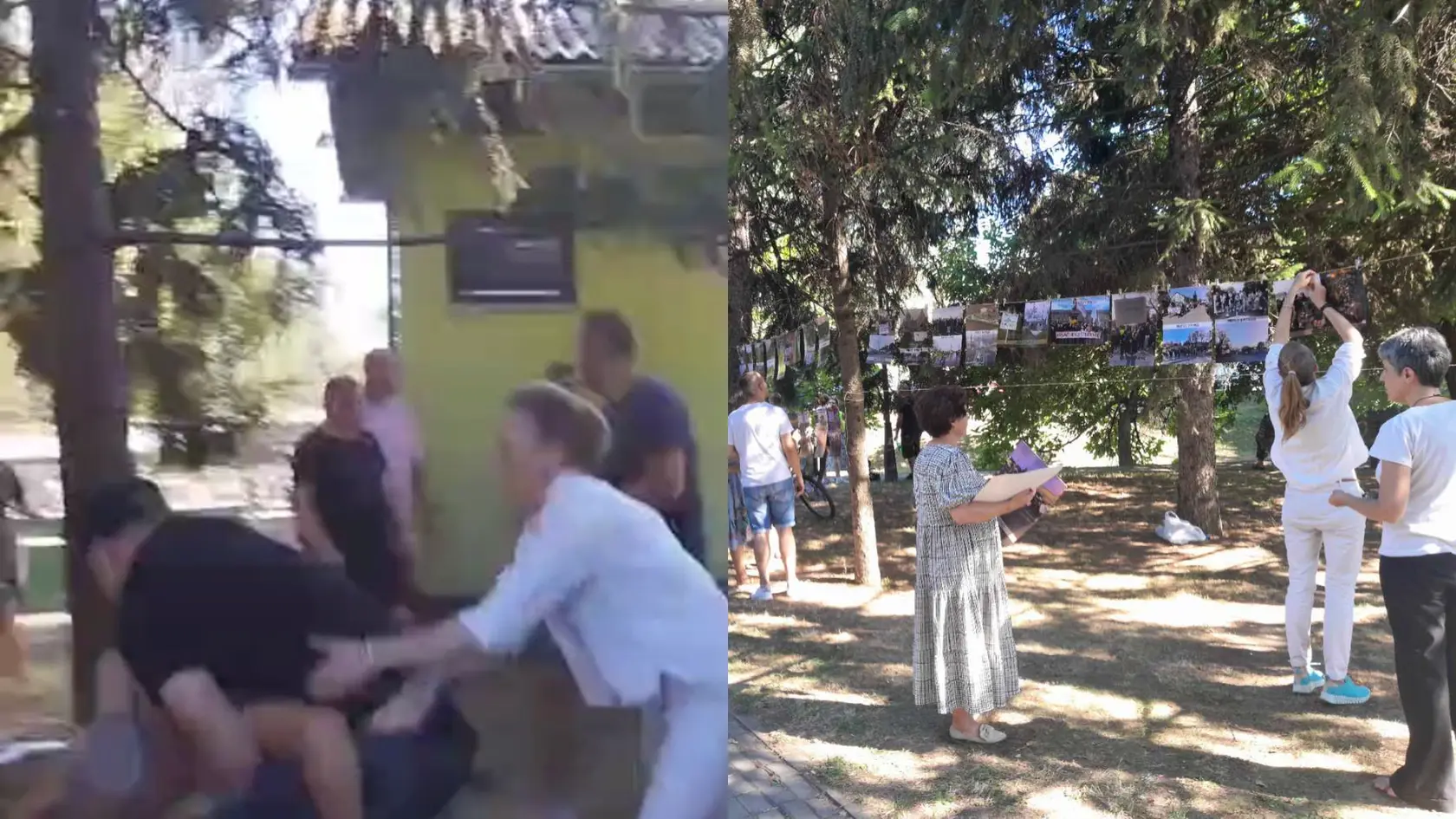 Medzi útočníkmi bola podľa organizátorov aj súčasná starostka obce Viera Krstovski.