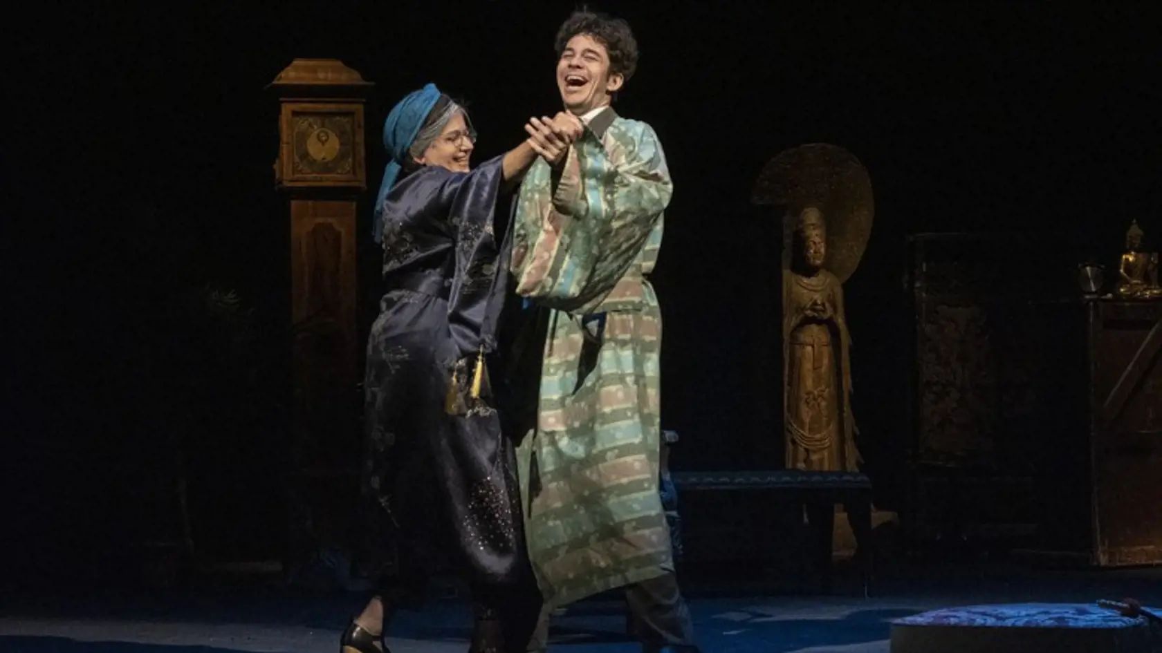 Premiéra inscenácie Harold a Maude v Divadle na Vinohradoch.