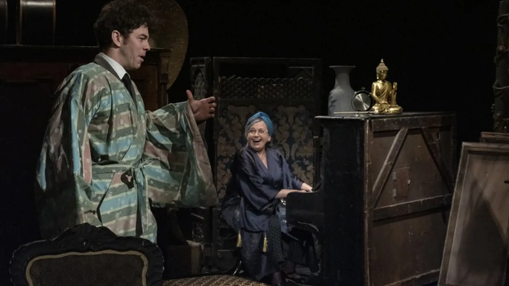 Premiéra inscenácie Harold a Maude v Divadle na Vinohradoch.