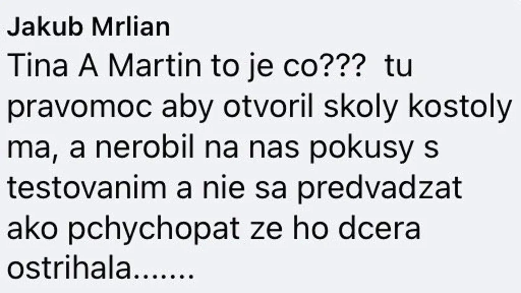 "Vyštengrovať" a zrejme aj pobaviť verejnosť chcel premiér Igor Matovič aj posledným príspevkom v ktorom si uťahoval z opozičného referenda. "Unikol prvý petičný hárok z Referenda za návrat mafie," napísal na sociálnej sieti.  Jeho snaha o humor sa mu však vrátila a to doslova ako bumerang!