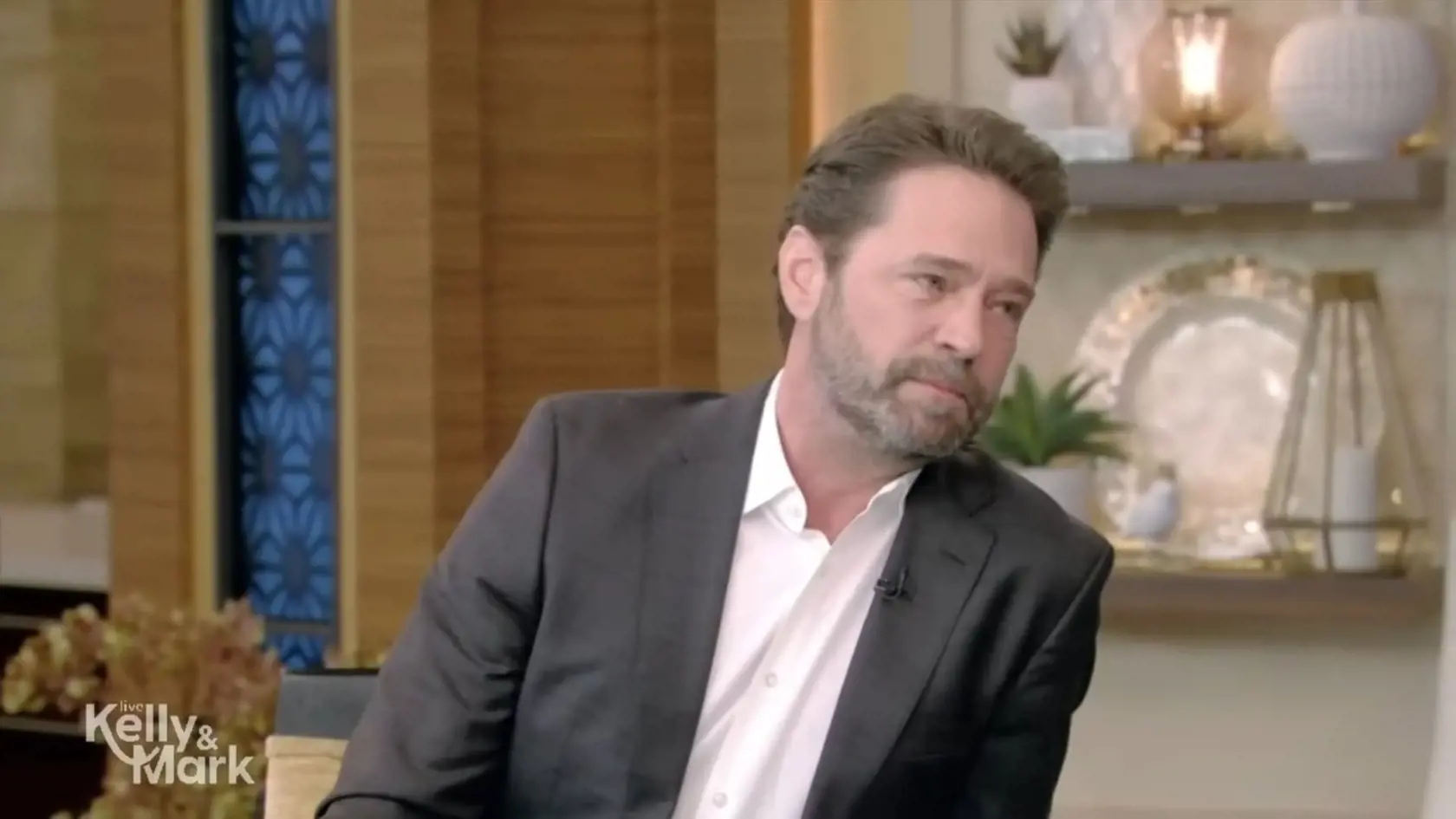 Jason Priestley v talkšou Kelly Ripa a jej manžela Marka Consuelosa
