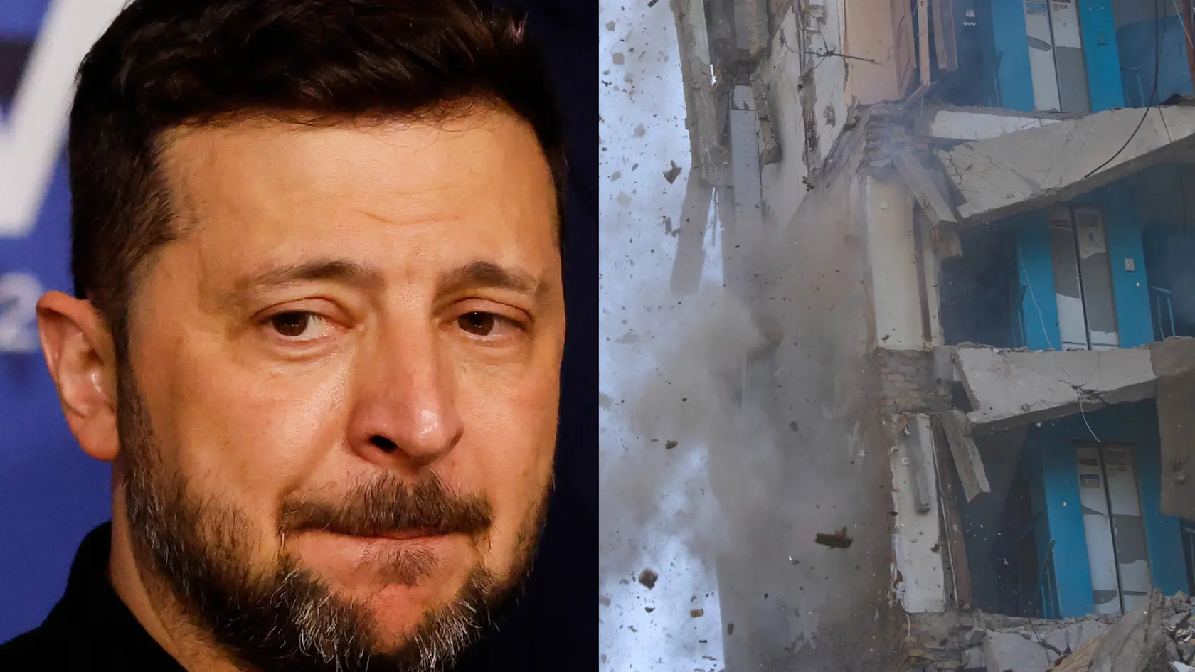 Zelenskyj: Kyjev postihol jeden z najhroznejších útokov Ruska.