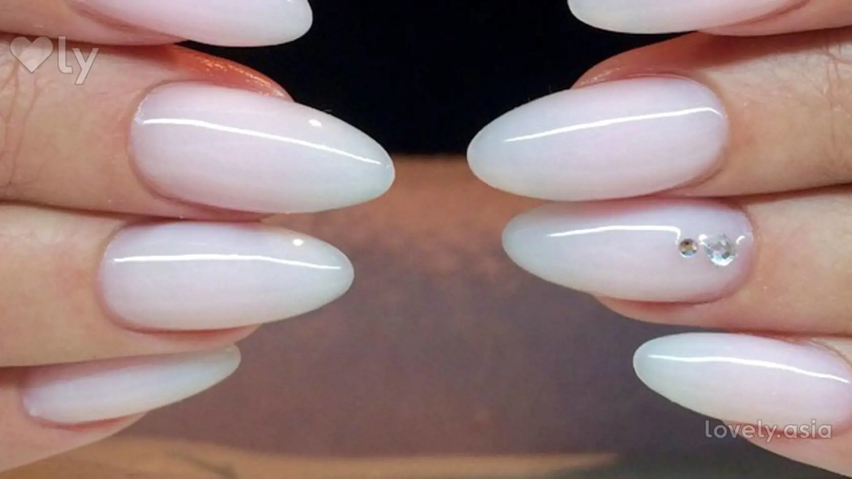 milk nails