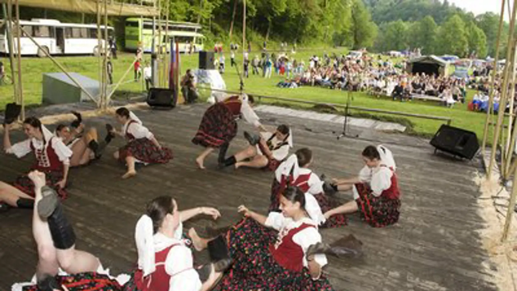 Vystúpili folklórne súbory zo Slovenska, Poľska, Česka, Maďarska, Litvy, Ruska a predstavili sa aj tradiční odzemkári zo Slovenska a Čiech.