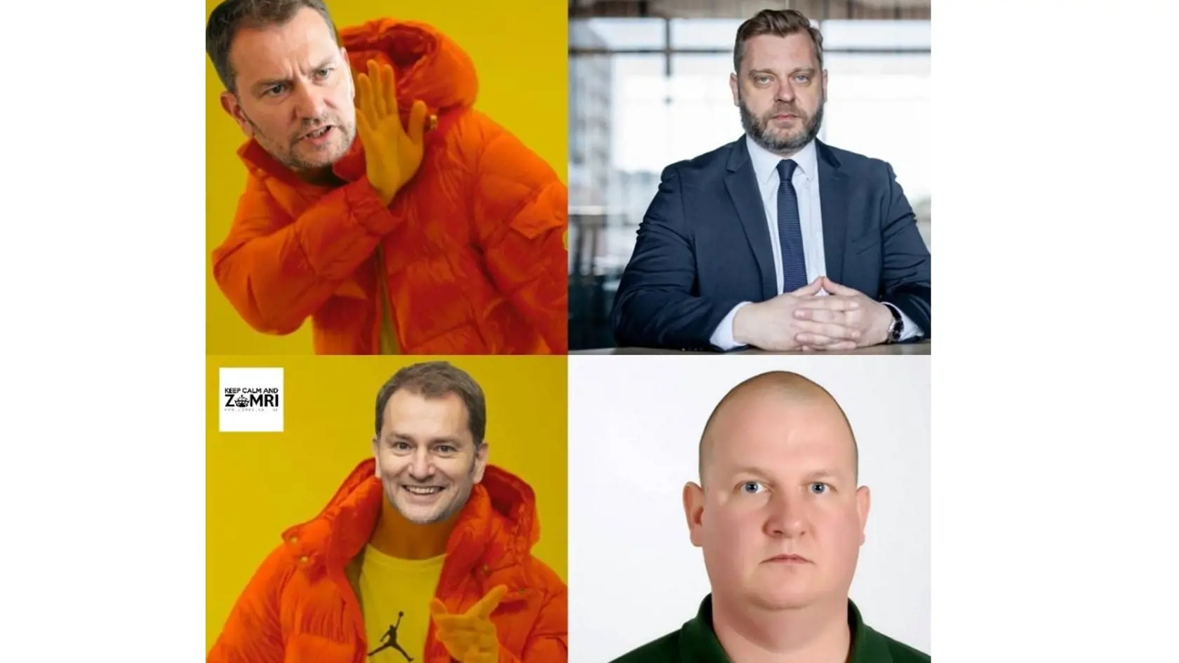 Juraj Krúpa (vpravo hore) opustil klub OĽANO po tom, ako členovia koalície pripustili, že môžu dovládnuť v menšinovej vláde bez SaS, ale s tichou podporou extrémistických strán.