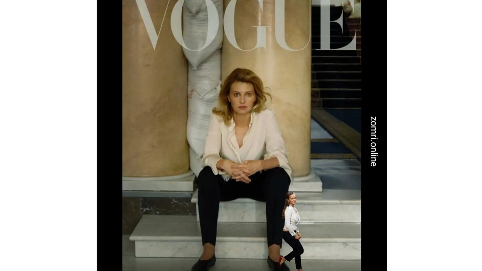 Manželka ukrajinského prezidenta Volodymyra Zelenského Olena sa dostala dokonca na titulnú stranu Vogue. Takto je to podľa humoristov s Romanou Tabák...