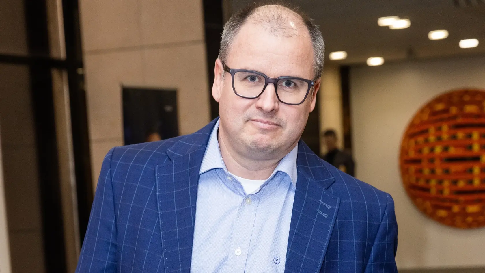 Športový komentátor Marcel Merčiak. 
