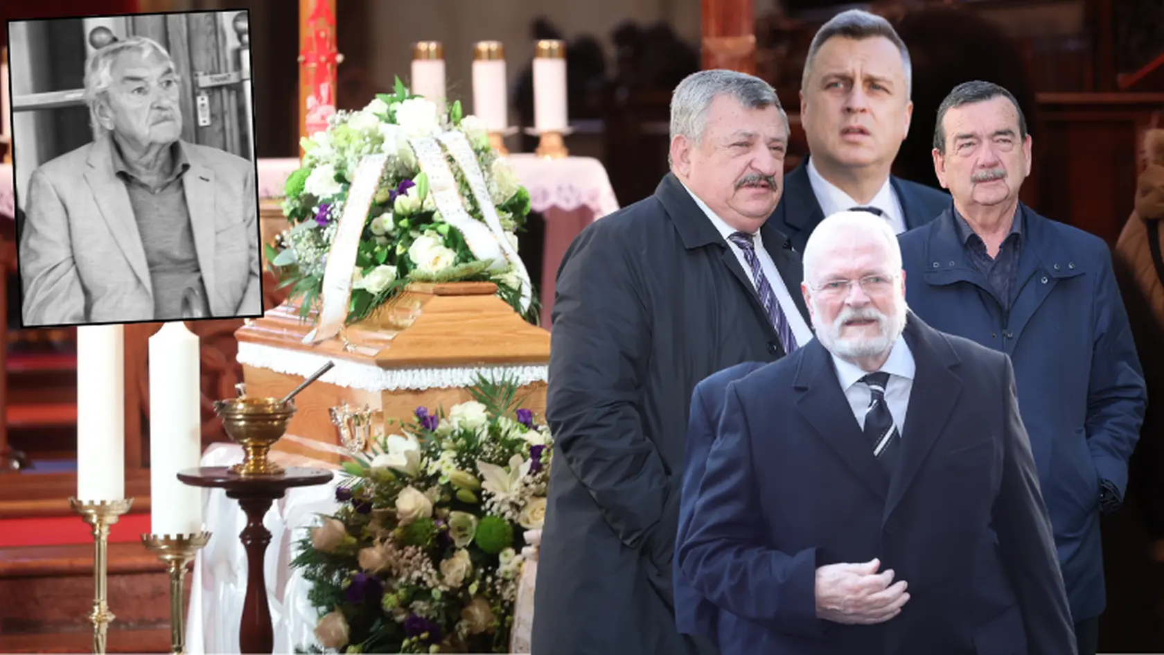 Politické špičky na pohrebe Kvietika (†90): Takto sa zmenili muži, čo kedysi viedli Slovensko