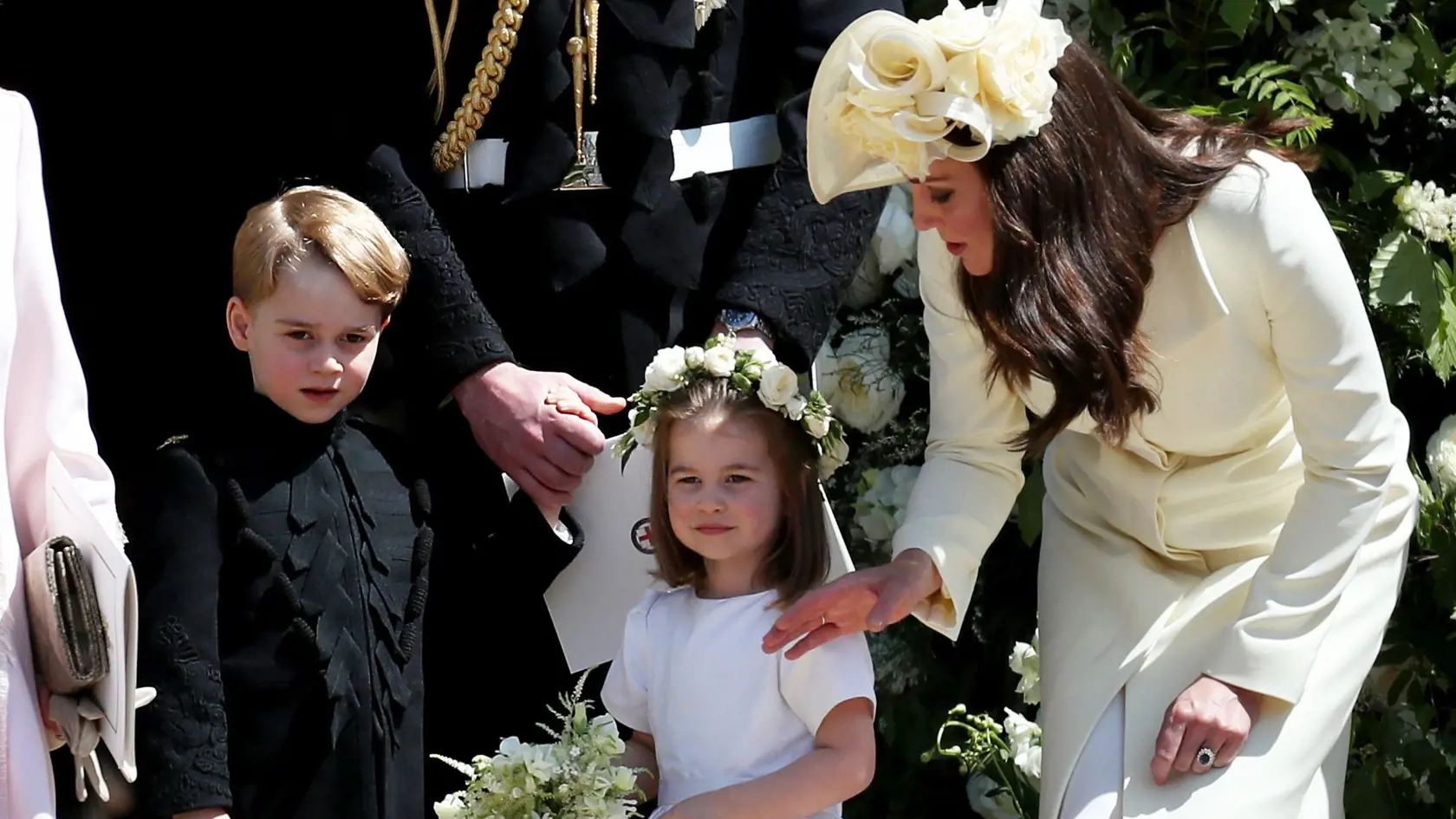 Princ, William, vojvodkyňa Kate, princezná Charlotte, princ George
