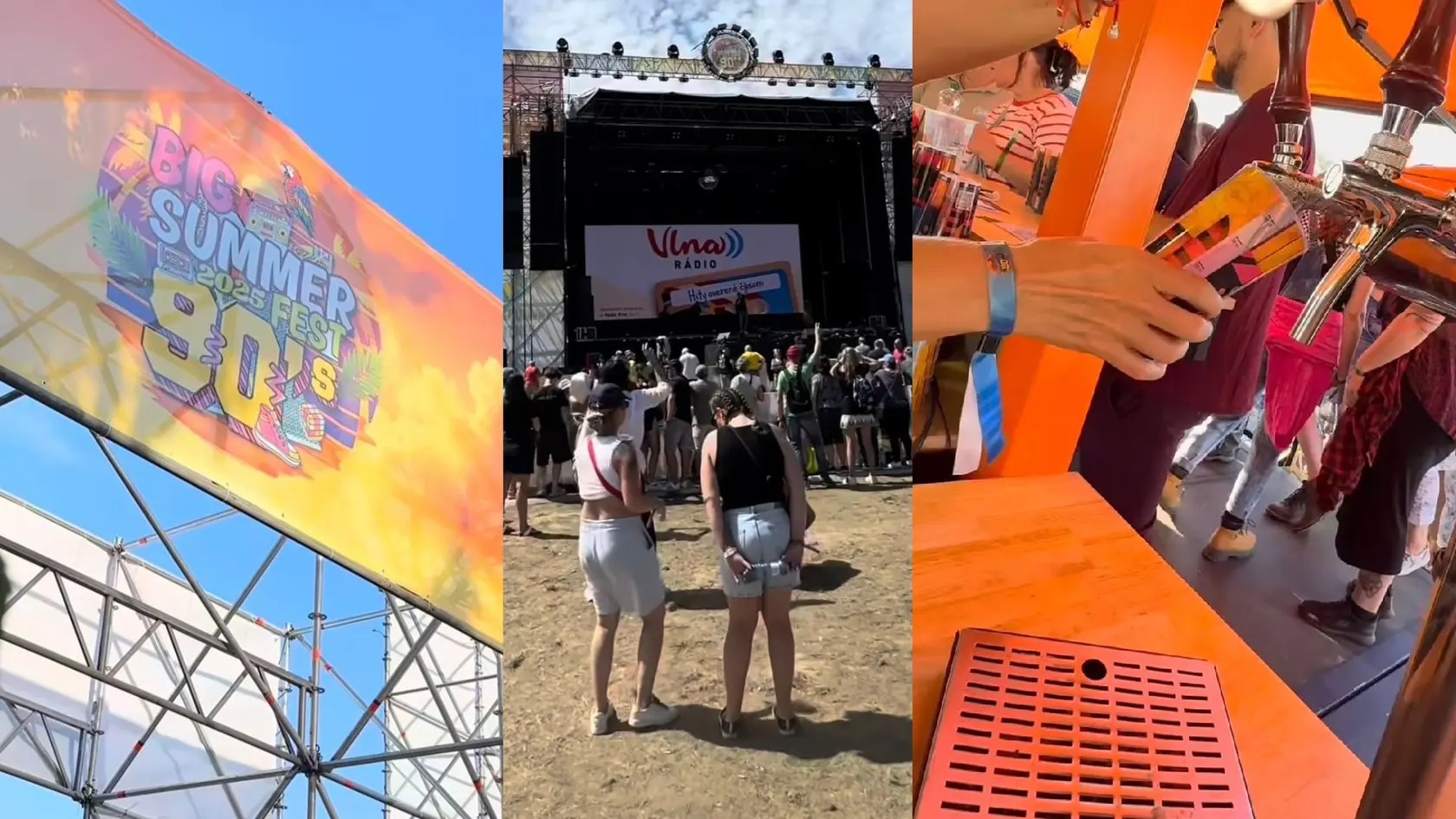 Dvojdňový 90's festival BIG SUMMER FEST 2025 sa konal na Zelenej vode v Novom Meste nad Váhom.