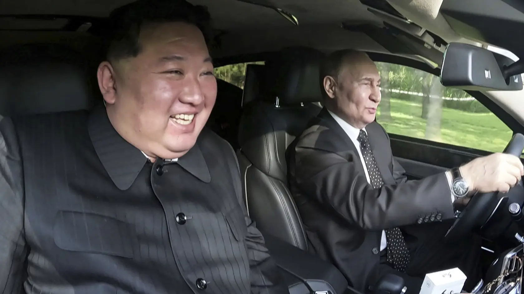 Ruský prezident Vladimir Putin na návšteve v Severnej Kórei.