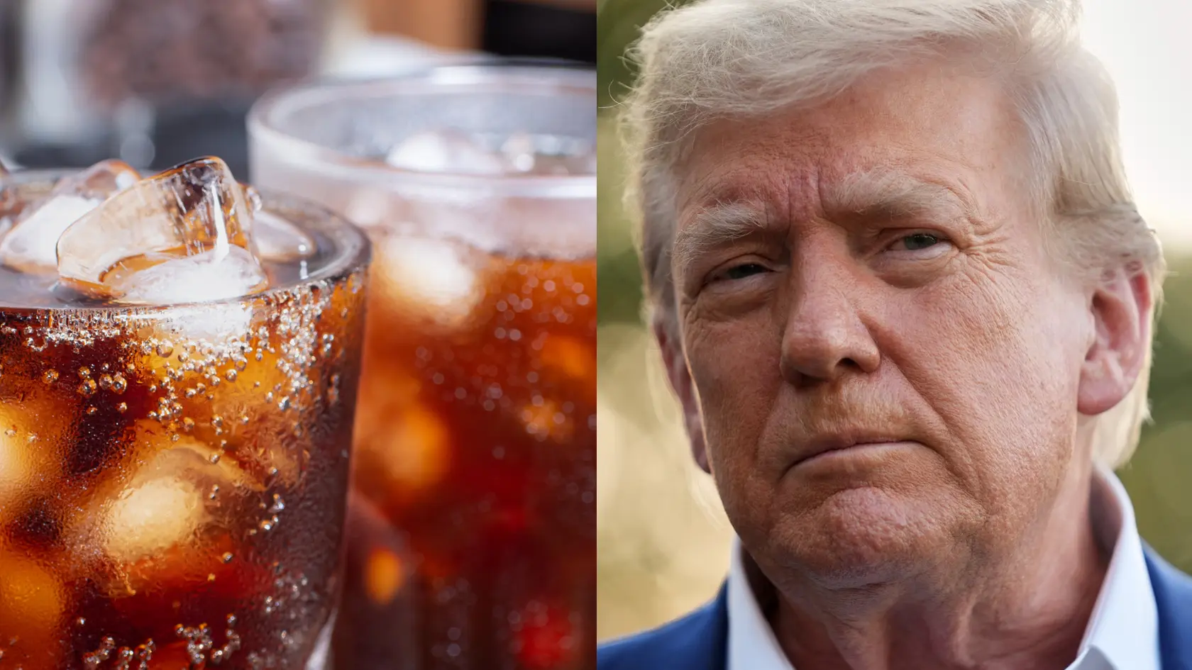 Donald Trump chce, aby v nápoji používali trstinový cukor. 