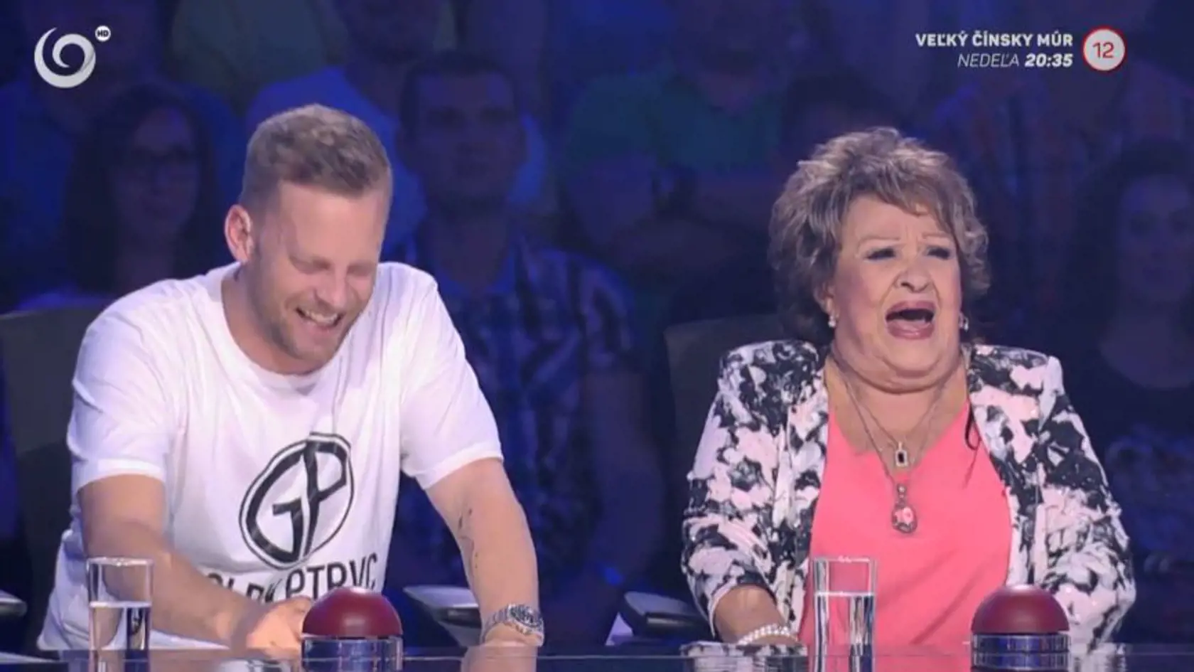 Herečka Jřina Bohdalová sa v šou totálne bavila.