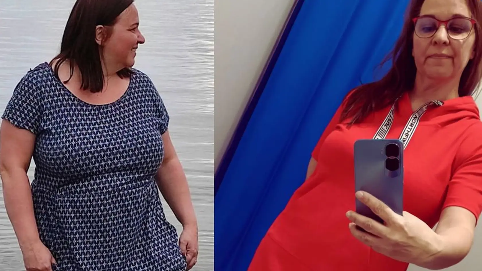 Zmena po roku. Skoro 30 kg rozdiel