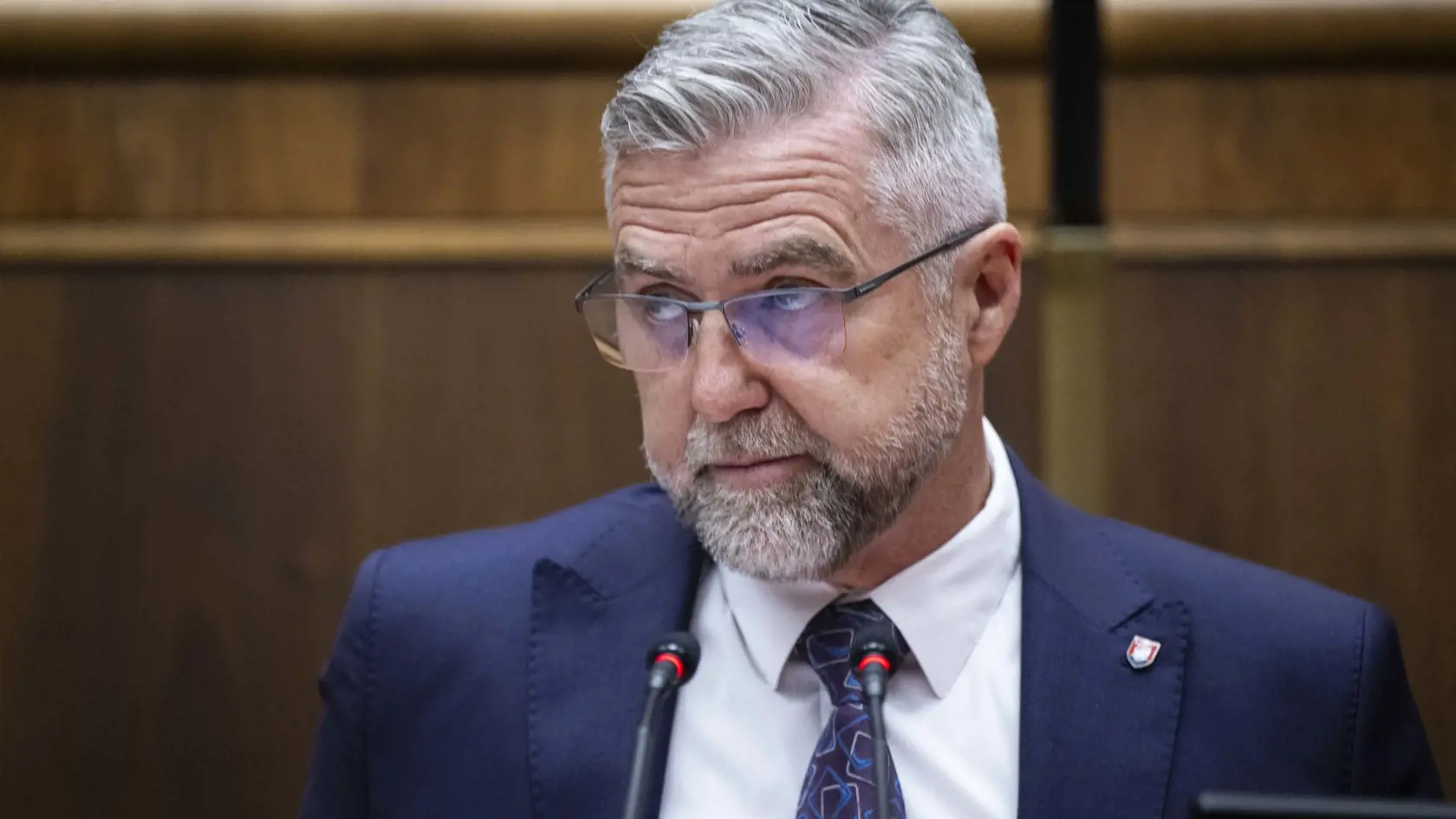 Na snímke podpredseda NR SR Tibor Gašpar (Smer-SD)