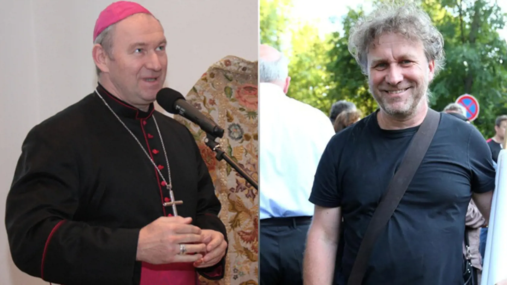 Jozef Bezák (vpravo): S bratom si telefonuje.