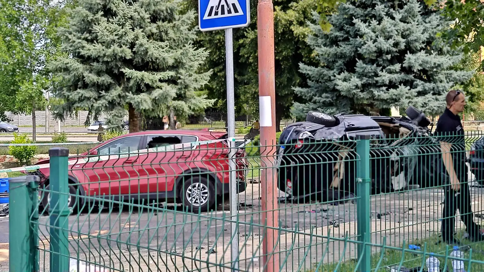 Vážna dopravná nehoda v v obci Tomášov v okrese Senec.